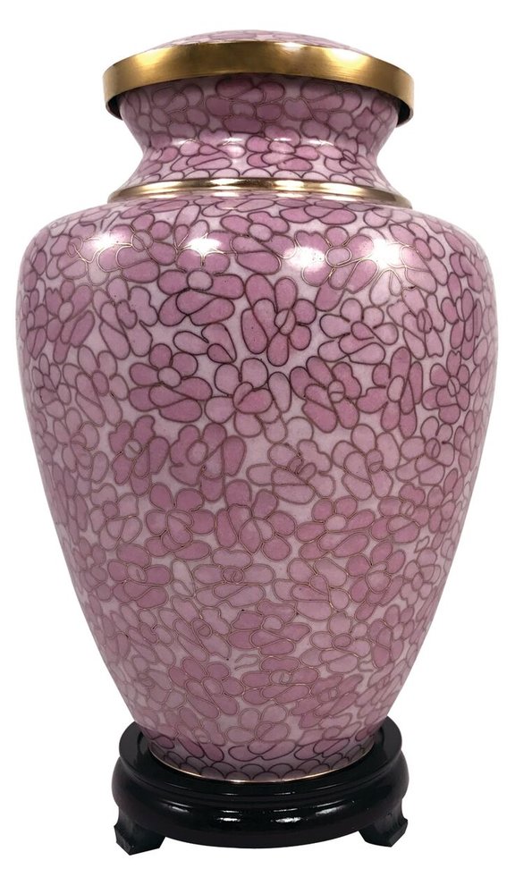 Cloisonne Urn (Rose)