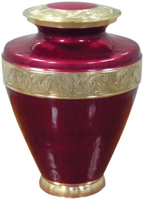 Brass Urn (Golden Scarlet)